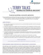 Terry Talks: Desarrollo del Cerebro del Adolescente (Guía de Debate)