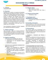 1.0 Perfil GR-PE - Buscadores de la Verdad