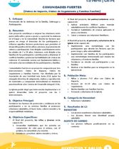 Perfil - Comunidades fuertes