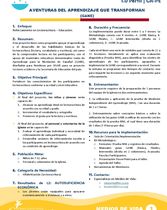 Perfil-AVENTURAS DEL APRENDIZAJE QUE TRANSFORMAN (GANE)
