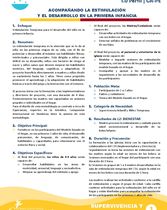 1.0 Perfil GR-PE -  Estimulación Temprana