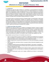2.0 Guía Orientación Implementación  - Restaurar