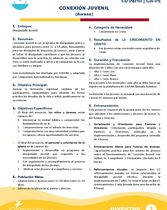 1.0 Perfil GR-PE - Conexión Juvenil